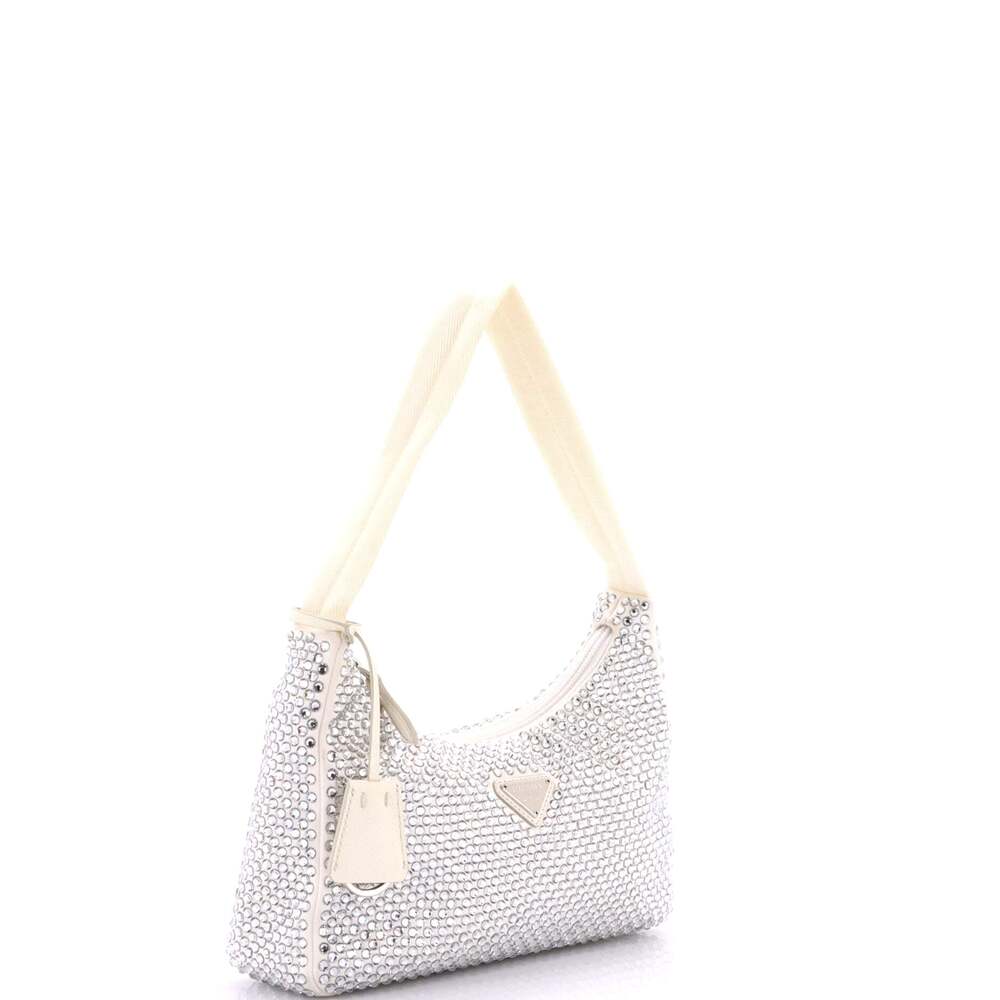 Prada Re-Edition Hobo Crystal #218809P15B - Picture 2 of 7